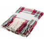 Polyester chenille (285 gr/m²) deken Ayana rood