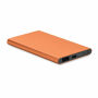 POWERFLAT C - 4000 mAh Power Bank Type C - Oranje