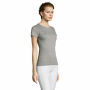 MISS - MISS dames t-shirt 150g - L - Grijs Gemeleerd