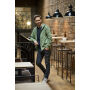 Cottover Gots Key FZ Hood man dusty green 4XL