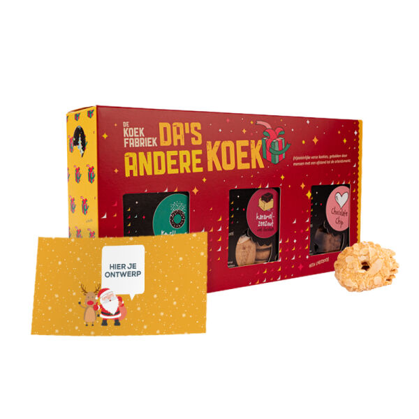 De Koekfabriek - Cadeaupakket Kerst