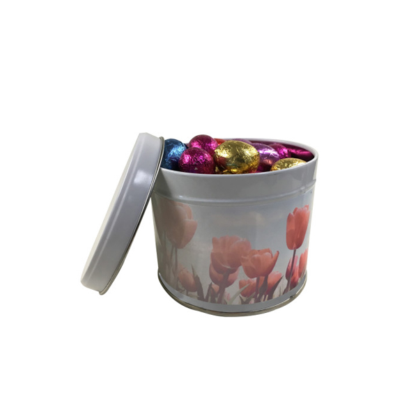 Blik met Paaseitjes