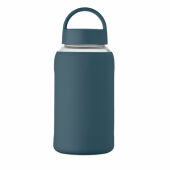 BORIS - Fles van hoog borosilicaatglas - Marineblauw BORIS - Fles van hoog borosilicaatglas - Marineblauw