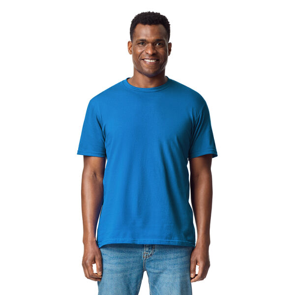 Gildan T-shirt SoftStyle Midweight Enzyme No Label unisex 51 Royal-3XL Gildan T-shirt SoftStyle Midweight Enzyme No Label unisex 51 Royal-3XL