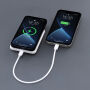 Magnetische 15W draadloze powerbank REEVES-WATTRON PLUS V - wit