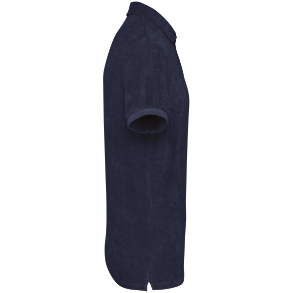 Ecologische badstof herenpolo Navy Blue XS Ecologische badstof herenpolo Navy Blue XS