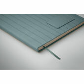 TINTRAY - A5 notitieboek in smokey PU - Petrol