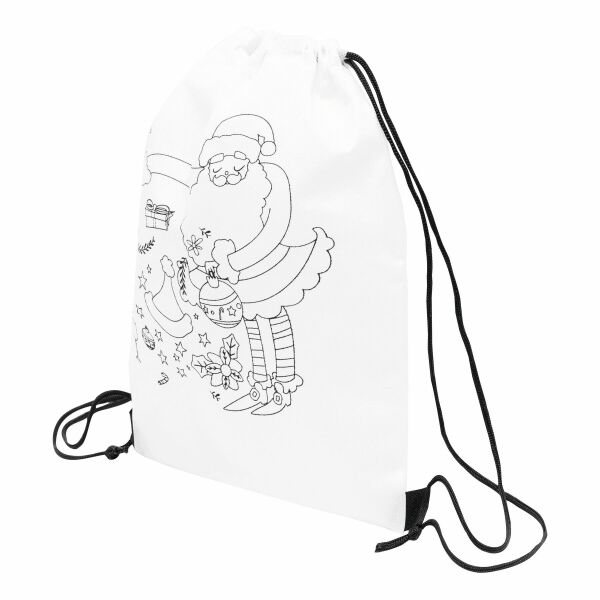 COLOURFUL SNOWMAN - Eenvoudig rugtasje