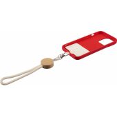 Katoenen (D16) polsband voor telefoon Maxim - khaki (écru)