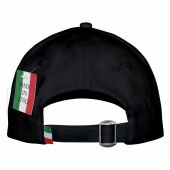 Heavy brushed cap - Italian made - Zwart