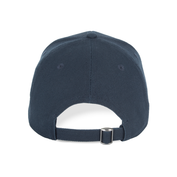 Ecologische uniseks pet met 6 panelen Navy Blue One Size Ecologische uniseks pet met 6 panelen Navy Blue One Size
