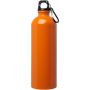Oregon 750 ml RCS certified single wall stainless steel water bottle with carabiner - Orange