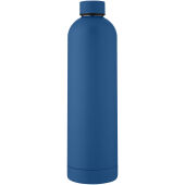 Spring 1l koperen vacuümgeïsoleerde fles - Tech blauw