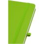 Spectrum A5 recycled hard cover notebook - Lime green