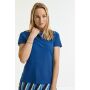 RUS Ladies Ultimate Cotton Polo, Azure Blue, XXL