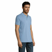 PRIME MEN - PRIME heren polo 200g - XXL - Sky Blue Pique