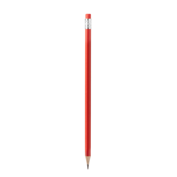 TRALEM houten potlood - rood TRALEM houten potlood - rood