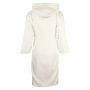 Sophie Muval Velours Badjas met capuchon, 380gr/m² - Wit