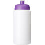 Baseline® Plus 500 ml drinkfles met sportdeksel - Wit/Paars