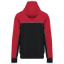 3-laags unisex softshelljas Black / Red L