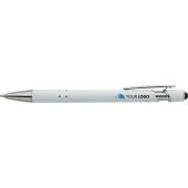 Recyclede aluminium balpen Primo zwart