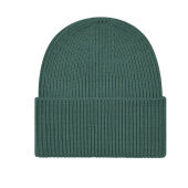 Oversized Cuffed Beanie - Black - One Size