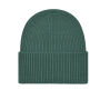 Oversized Cuffed Beanie - Black - One Size