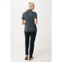 Iqoniq Yosemite gerecycled katoen pique polo, heather anthracite (XXS)