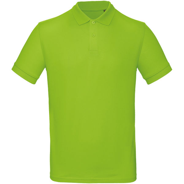 Men's organic polo shirt Orchid Green M Men's organic polo shirt Orchid Green M