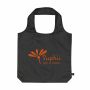 GRS RPET Shopper opvouwbare winkeltas - zwart GRS RPET Shopper opvouwbare winkeltas - zwart