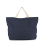 Grote, rustieke shopper/reistas Navy One Size Grote, rustieke shopper/reistas Navy One Size
