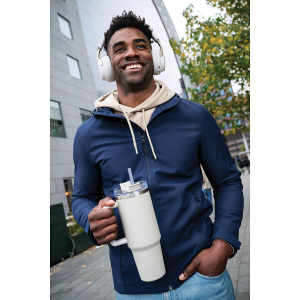 Peakflow RCS recycled staal beker 1200ML, wit Peakflow RCS recycled staal beker 1200ML, wit