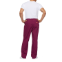 Uniseks Broek met trekkoordje standard taille Wine XXS