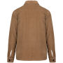 Ecologisch ribfluweel herenjasje Washed Dark Camel 3XL