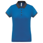 Dames-sportpolo Sporty Royal Blue / sporty grey L