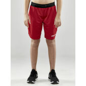 Progress basket shorts jr bright red 122/128