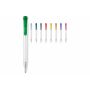 Balpen Ingeo TM Pen Clear transparant - Frosted Rood