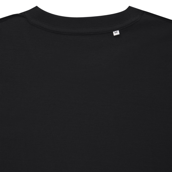 Iqoniq Bryce gerecycled katoen t-shirt, zwart (5XL)