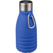Siliconen opvouwbare drinkfles Erin 550 ml kobaltblauw