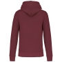 Ecologische kindersweater met capuchon Wine 12/14 jaar