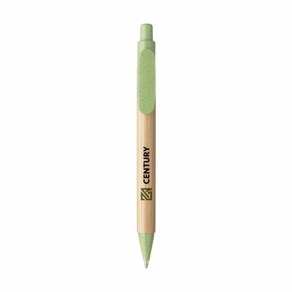 Bamboo Wheat Pen Kugelschreiber aus Weizenstroh - grün Bamboo Wheat Pen Kugelschreiber aus Weizenstroh - grün