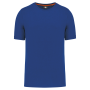 Ecologisch heren T-shirt ronde hals Royal Blue 3XL
