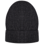 Ecologische uniseks muts van merinoswol Volcano Grey Heather One Size