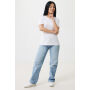 IQONIQ Yala dames lichtgewicht gerecycled katoen t-shirt, recycled white (L)