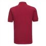 RUS Men Classic Cotton Polo, Classic Red, XXL