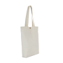 Shopper van verwassen katoen Washed Ivory One Size