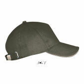 LONG BEACH - LONG BEACH VIJFPANELENPET - M - Leger/Beige