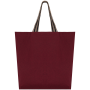 Grote ecologische shopper Rosewood / Desert Sand / Horizon Blue Stripes One Size