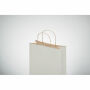 PAPER TONE S - Kleine papieren geschenktas - Wit