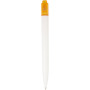 Thalaasa ocean-bound plastic ballpoint pen - Transparent orange/White